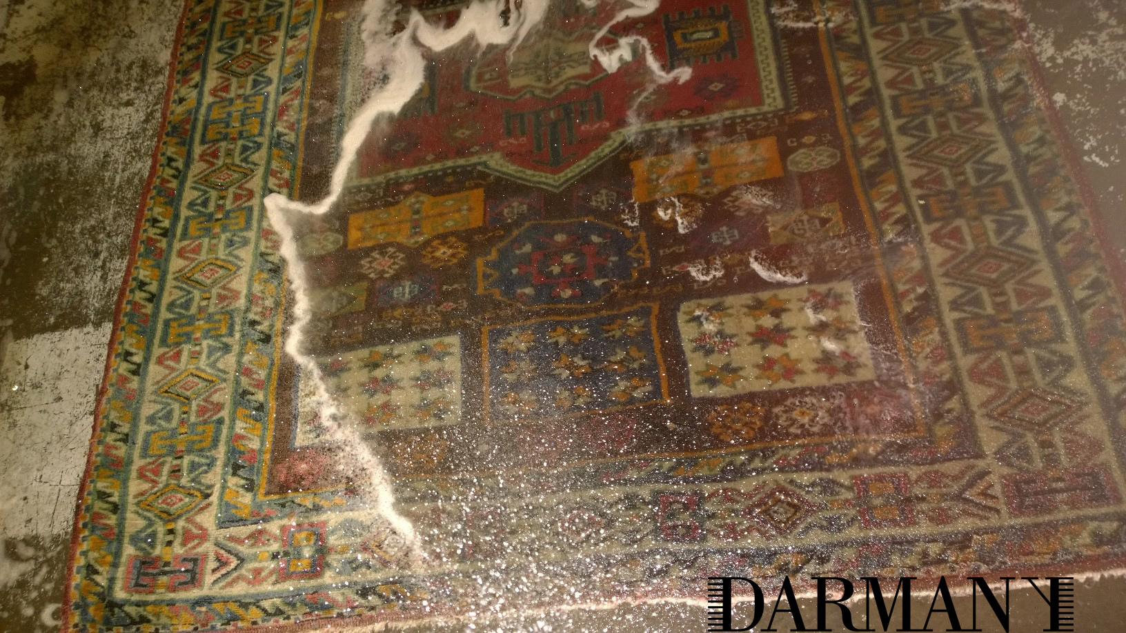 Cleaning and Repair Turkish Milas Rug 1950 Oriental & Persian Rug